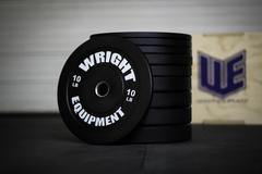 Wright Equipment, Wright Equipment Econ Black Bumper Plate (PAIRS)