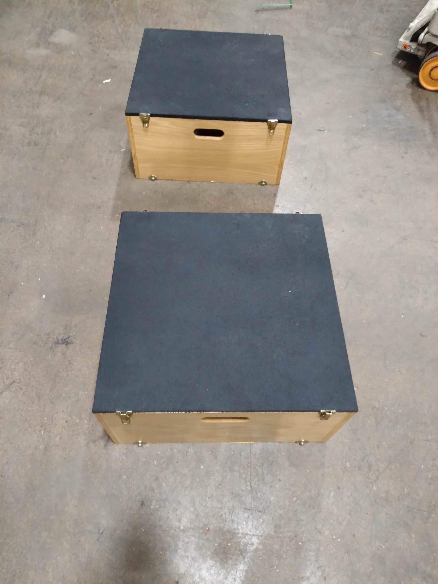 York Barbell, York 12" Wood Plyo Boxes - Used