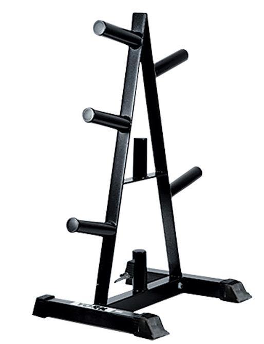 York Barbell, York Barbell Olympic A -Frame Plate Tree Black 69036