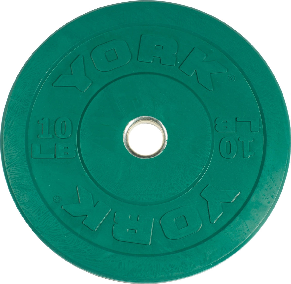 York Barbell, York Rubber Training Bumper Plate Coloured - LBS (Singles)