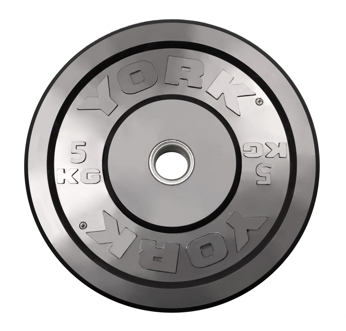 York Barbell, York Rubber Training Bumper Plate - KG (Singles)