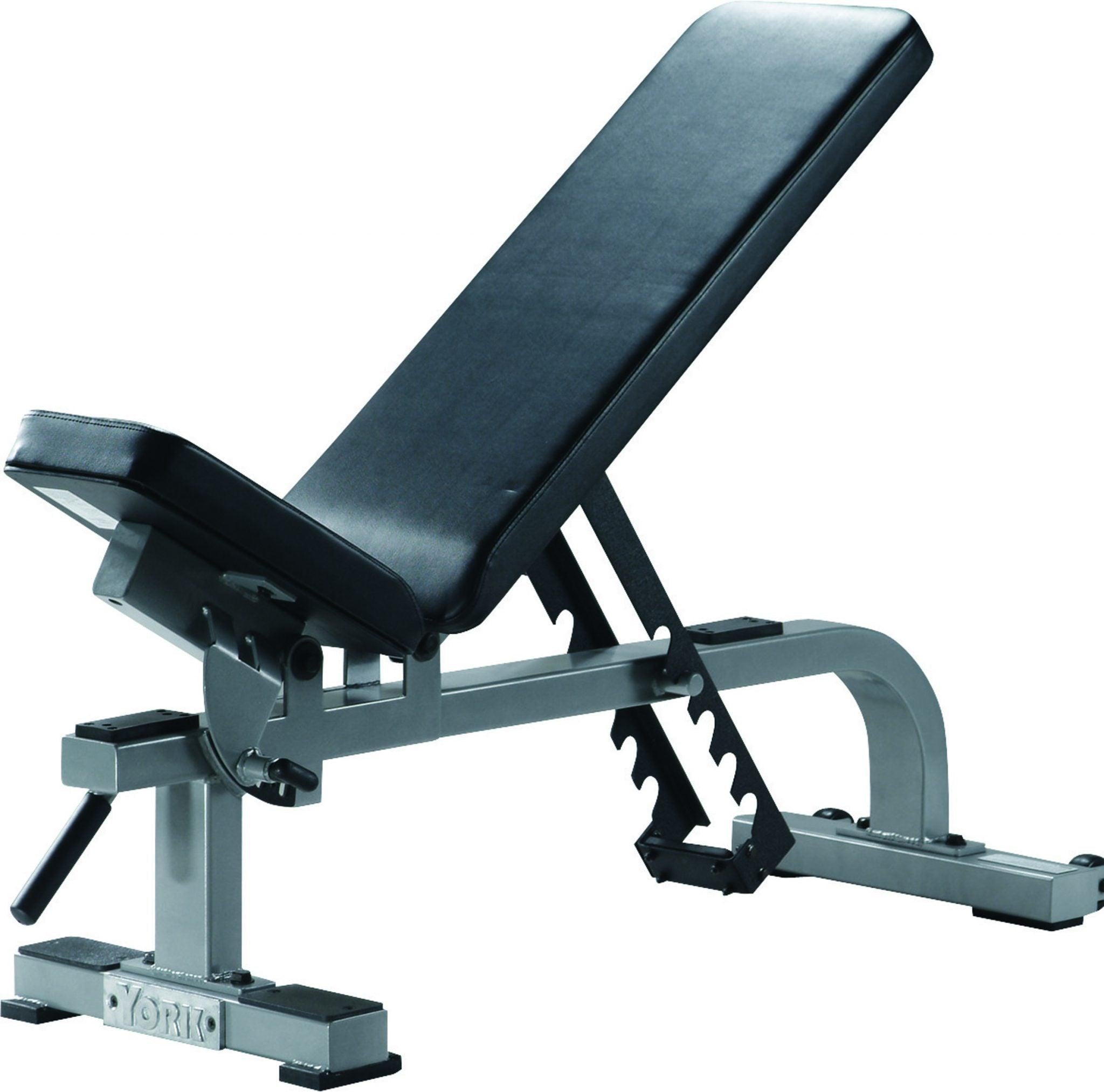 York Barbell, York STS Flat to Incline Bench - Silver